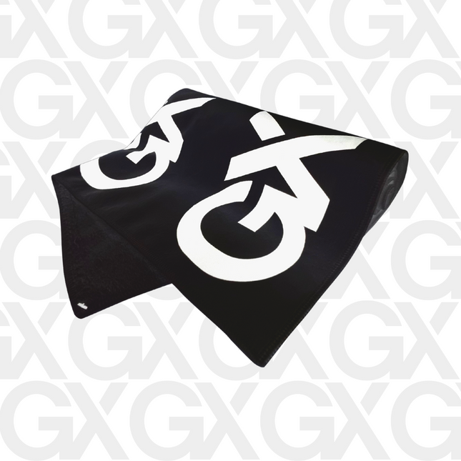 Black GX Large Tour Towel (59cm x 105cm)